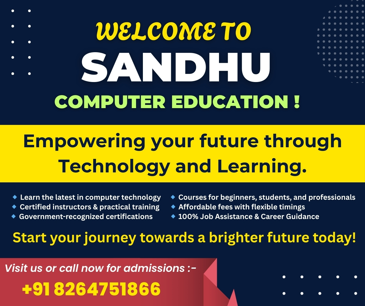 SANDHU COMPUTER EDUCATION